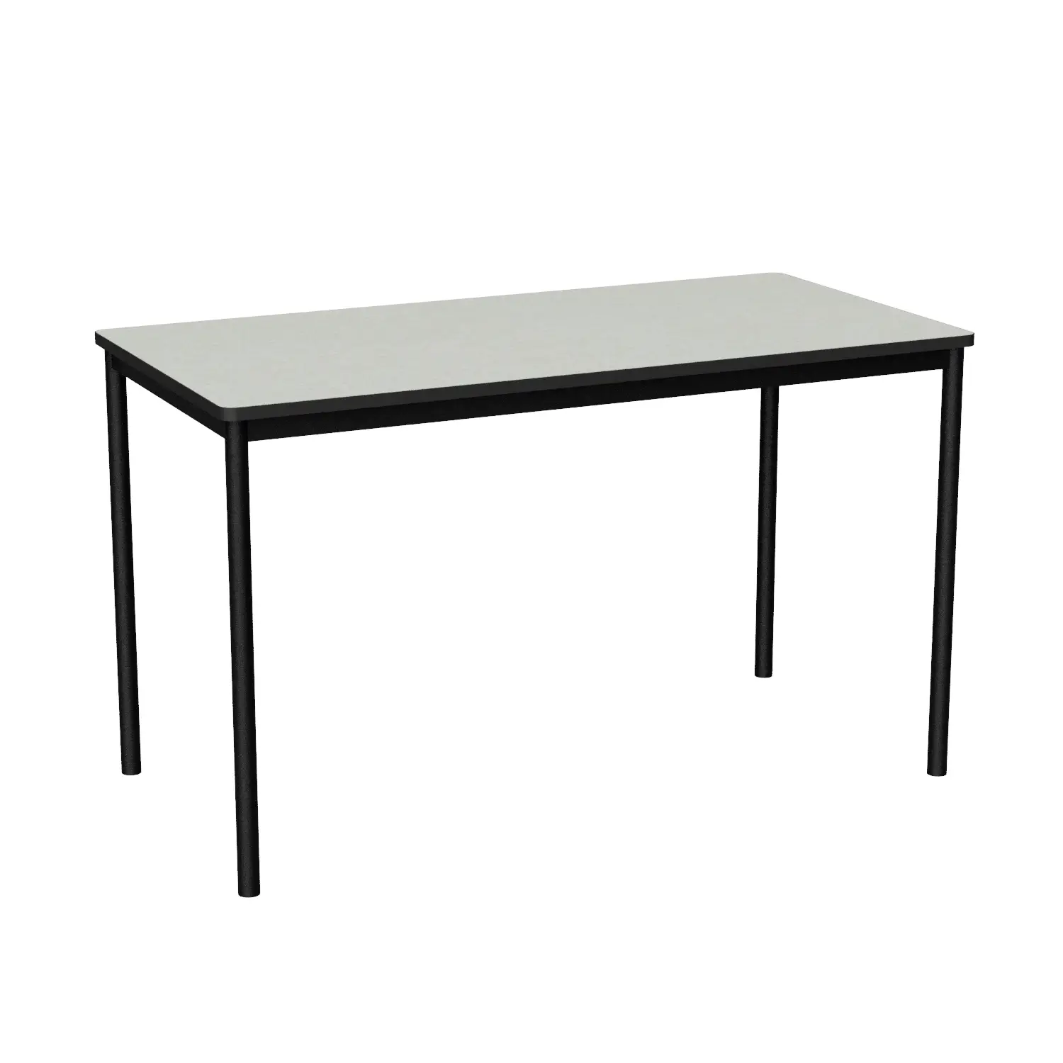 Hercules Classroom Table in Silver